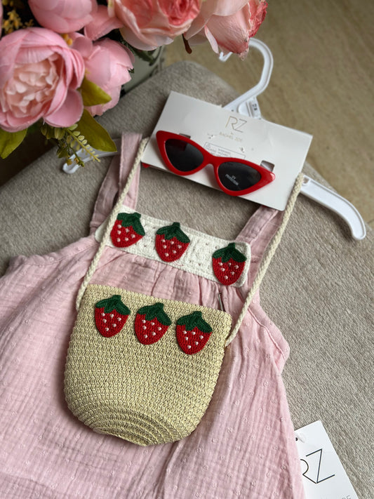 RZ Strawberry Summer Dress Set