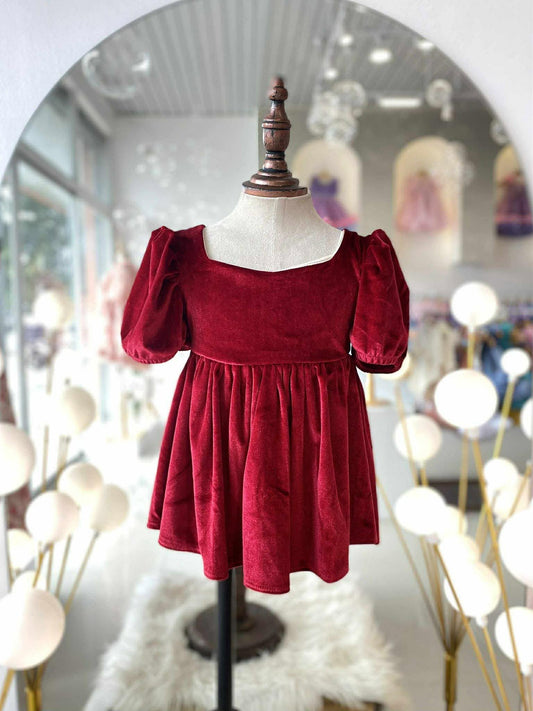 Christmas Velvet Dress
