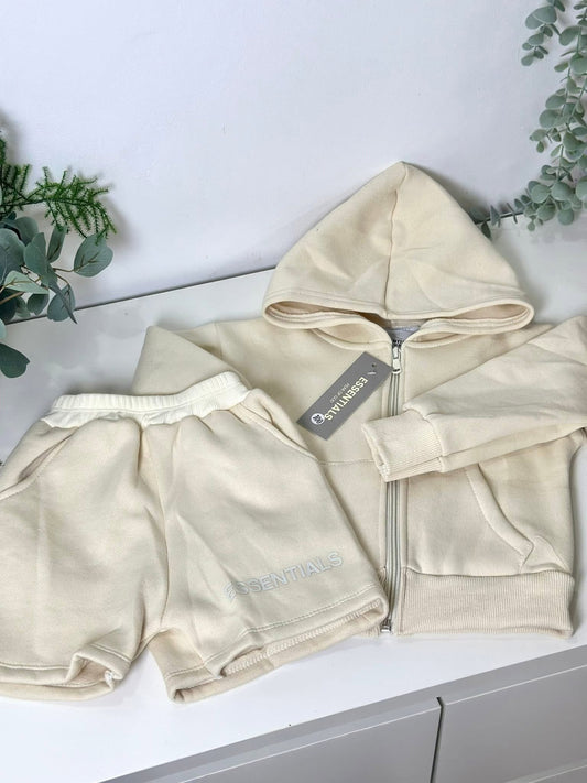 Essentials Jacket and Short Set