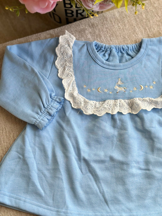 Cottoli Blouse - Blue