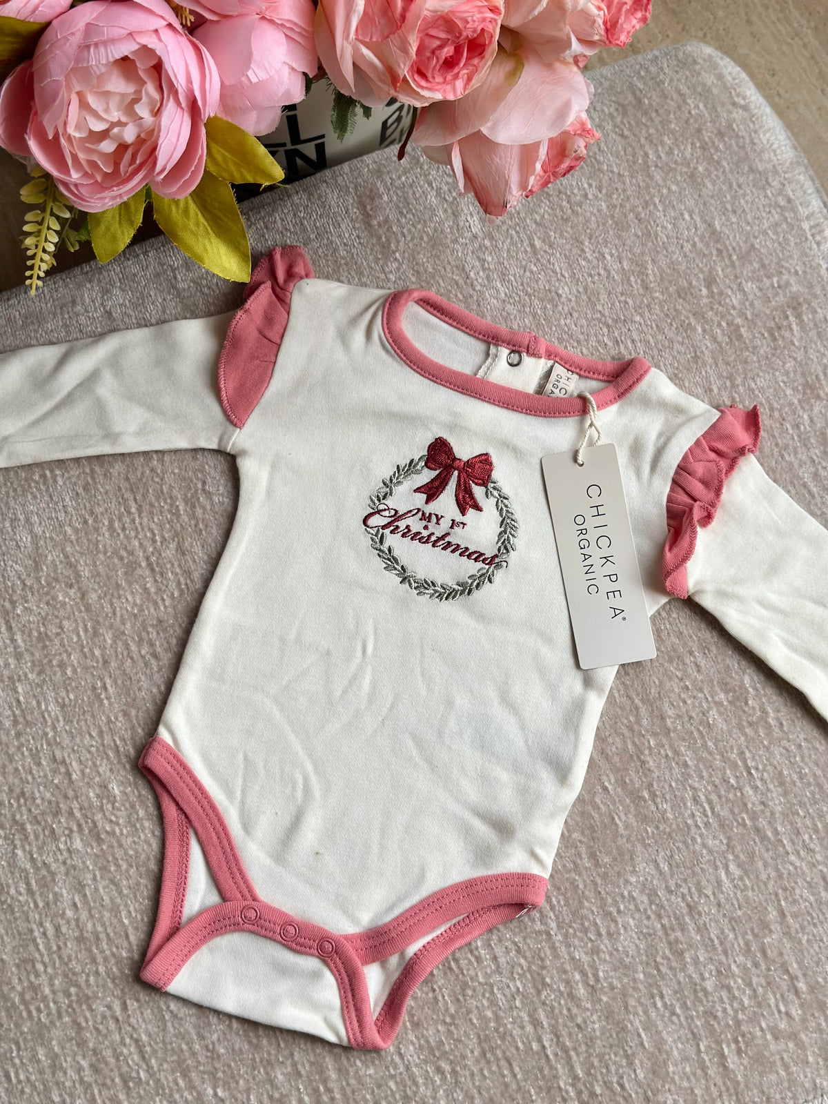 Chickpea Christmas Onesies