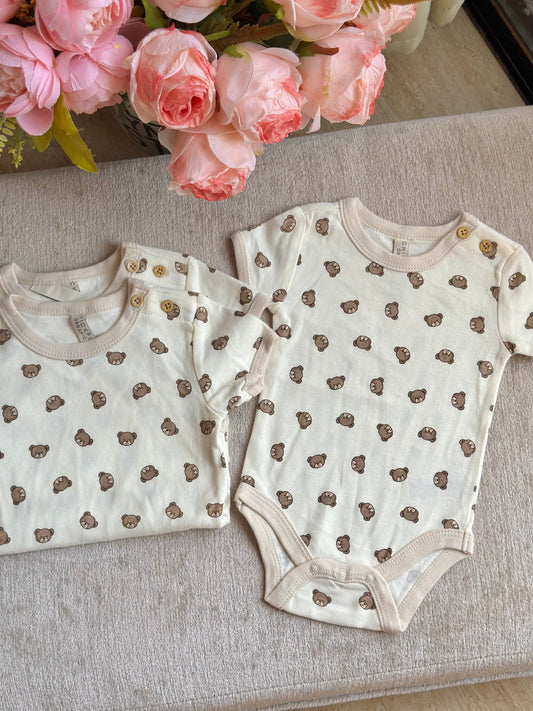 Chickpea Bears Onesie