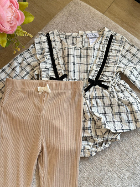 Nicole Miller 3pc Romper Set