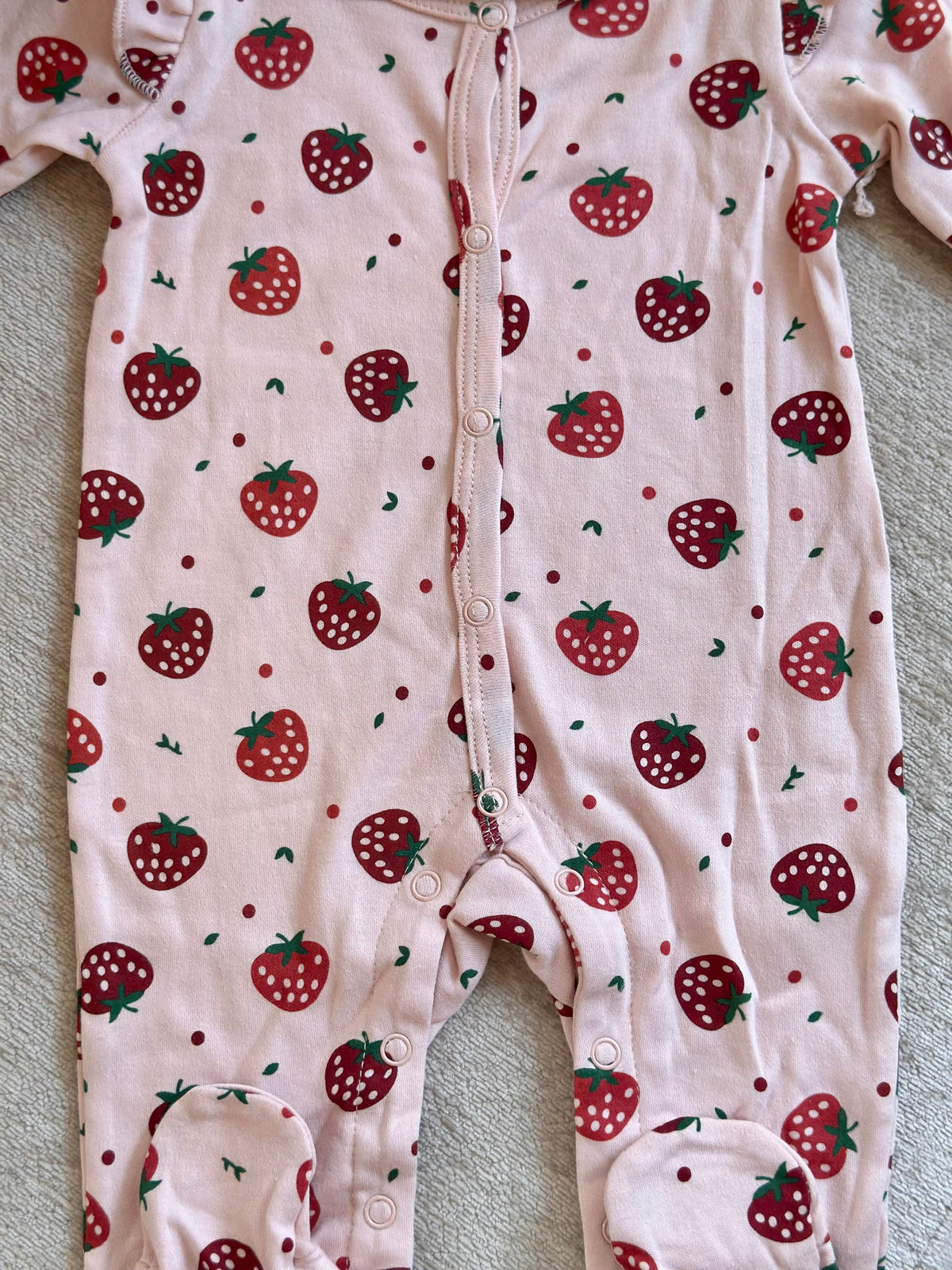Nicole Miller Frogsuit with Headband “Strawberry”