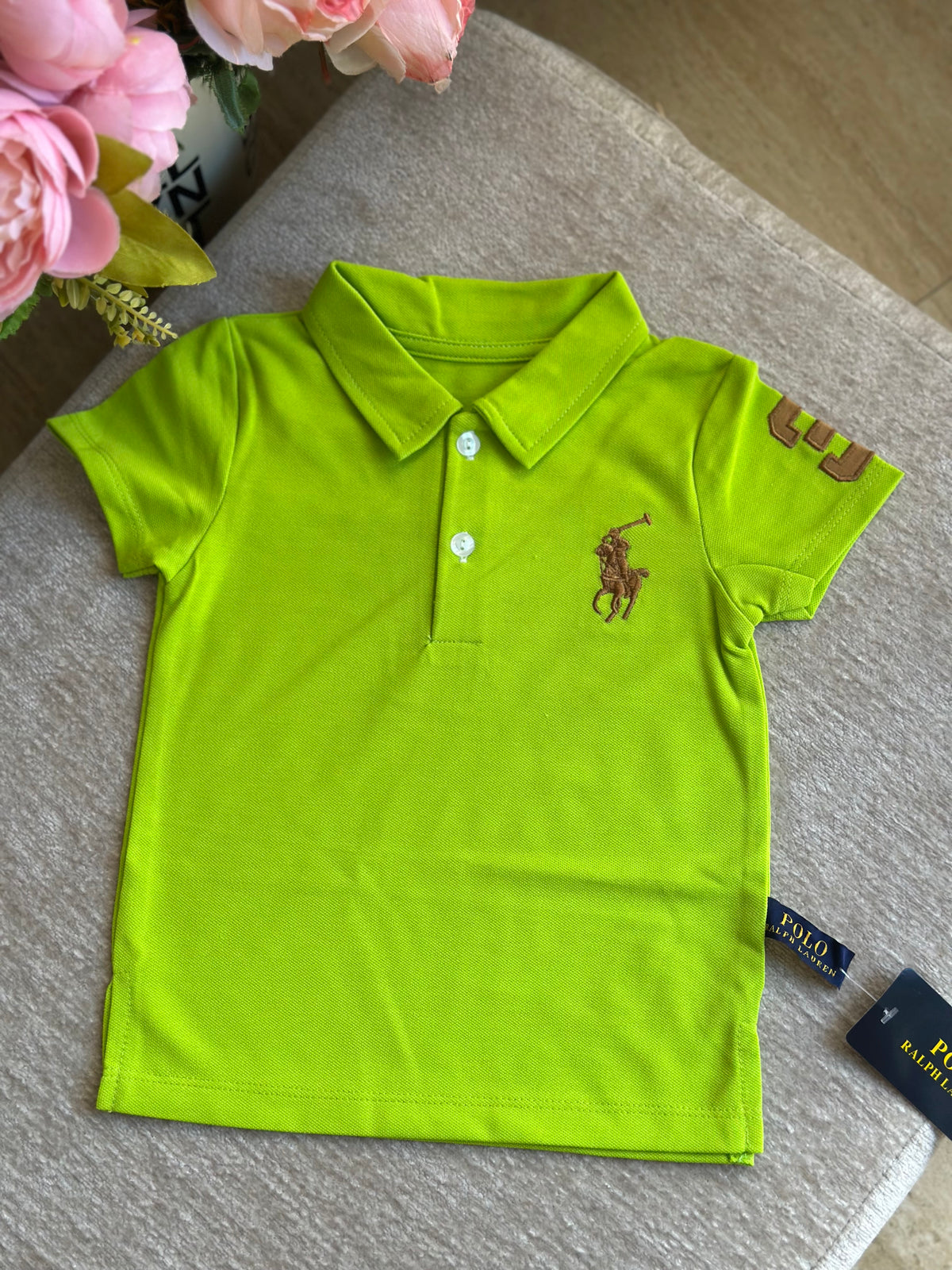RL Polo Shirt - Yellow Green