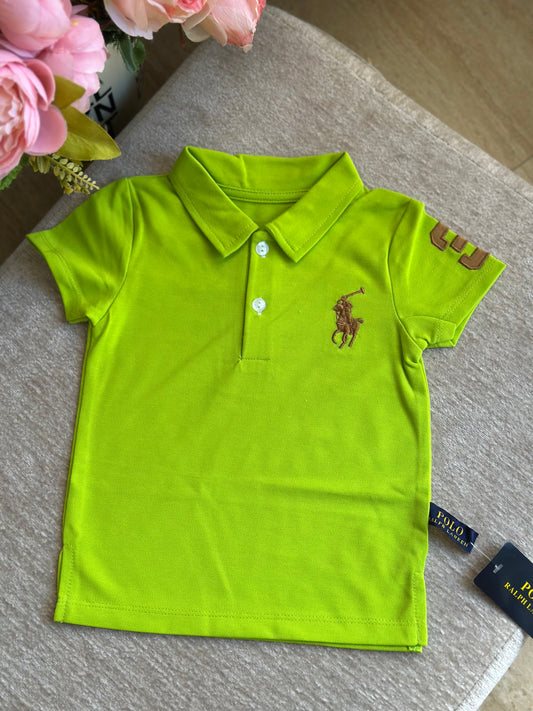 RL Polo Shirt - Yellow Green