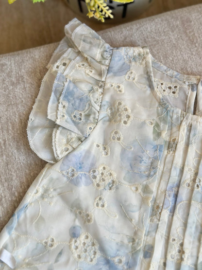 Floral Terno Blue