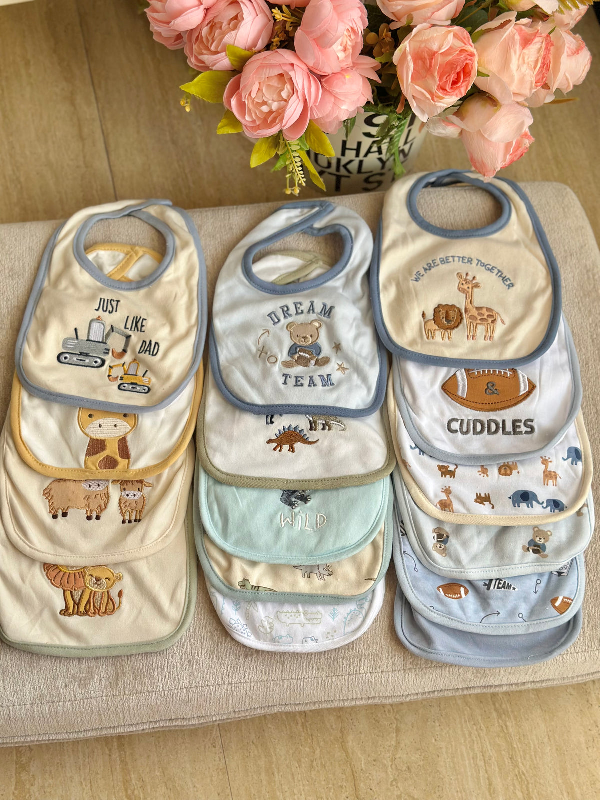 B3 Infant Bibs - Baby Boys
