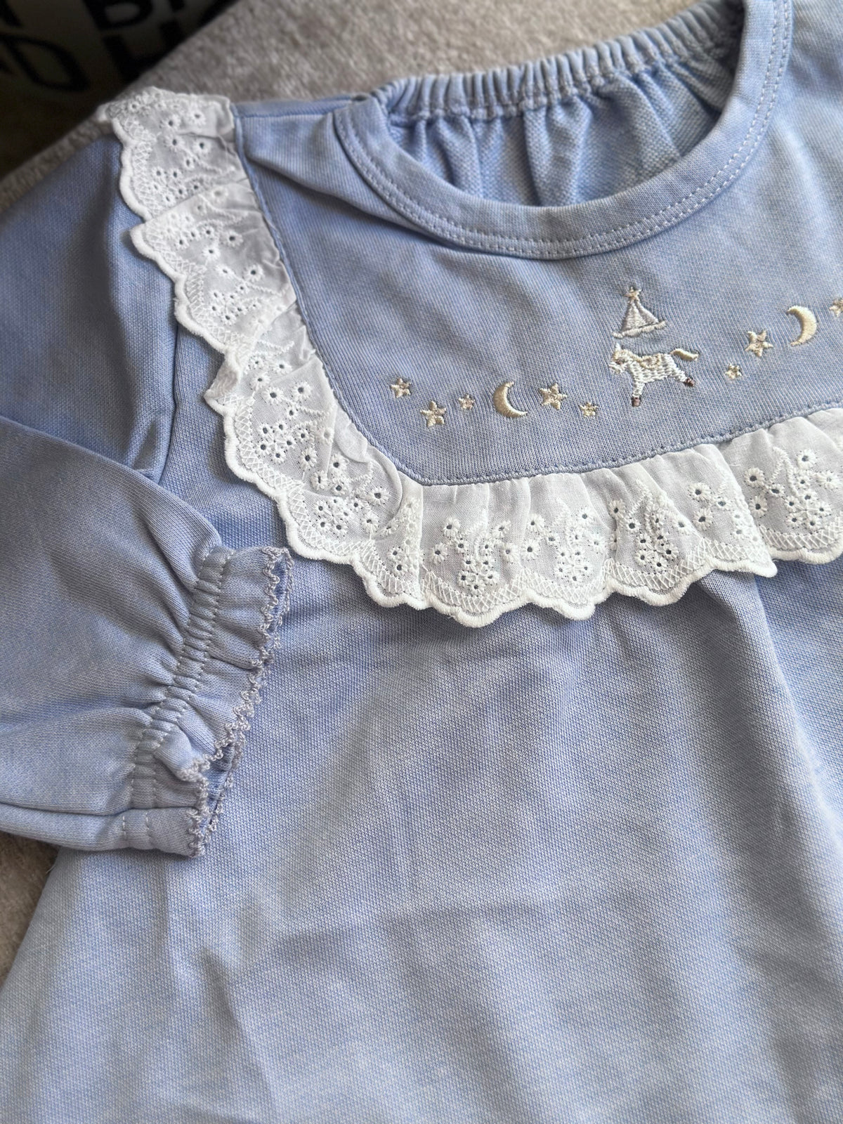 Cottoli Blouse -Light Blue