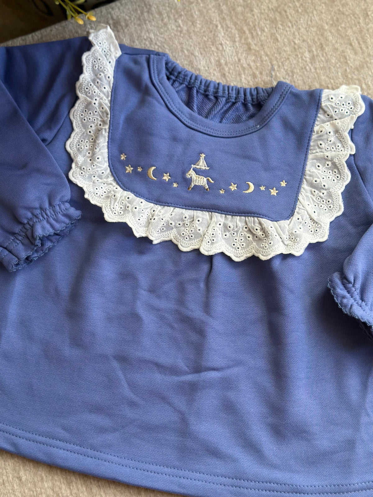 Cottoli Blouse -Dark Blue