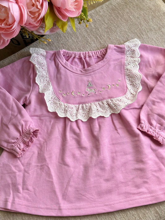 Cottoli Blouse - Pink