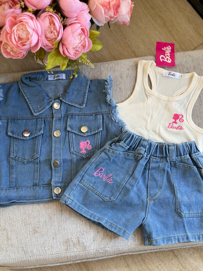 Barbie Denim 3pc Set
