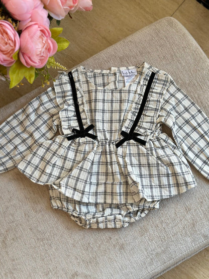 Nicole Miller 3pc Romper Set
