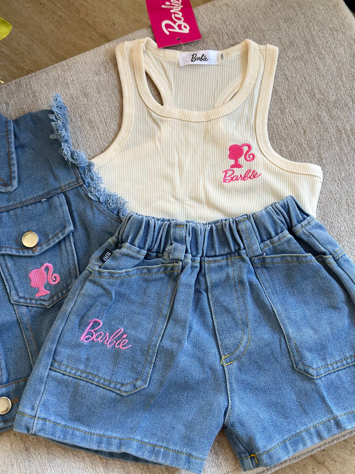 Barbie Denim 3pc Set
