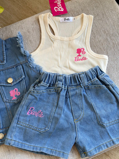 Barbie Denim 3pc Set