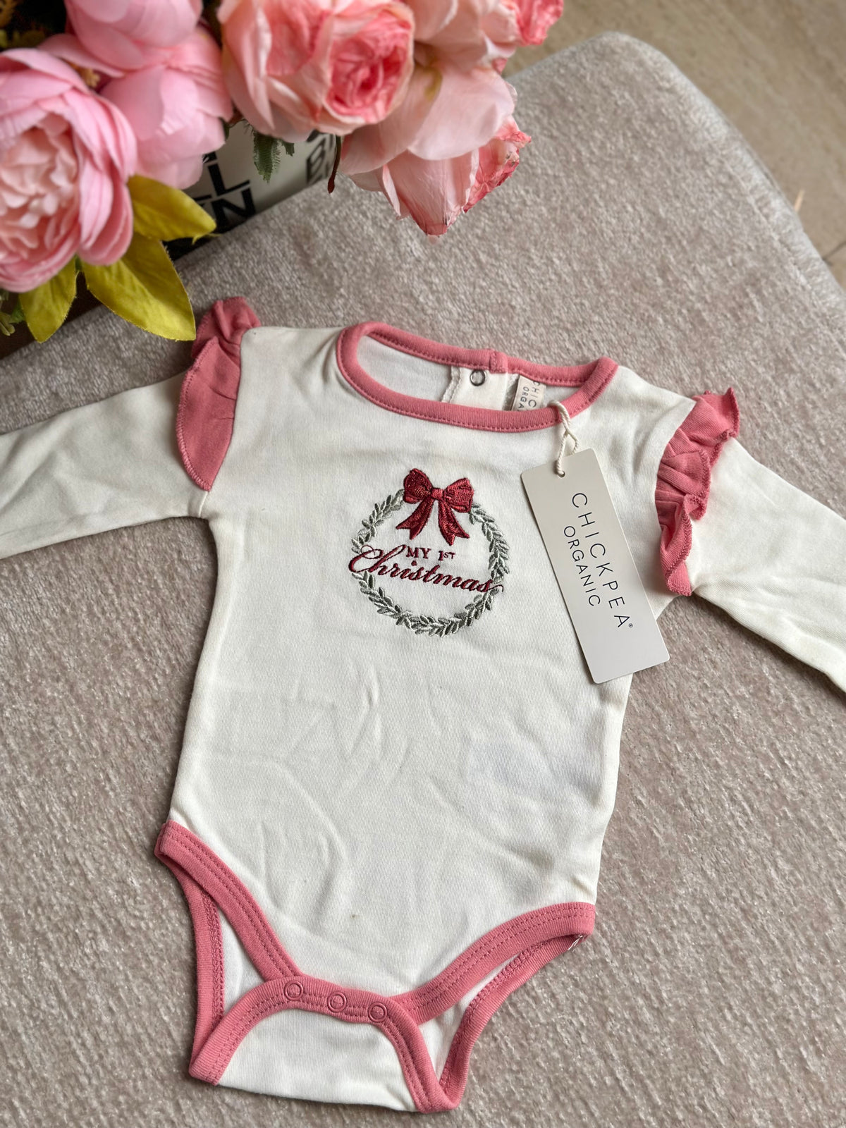 Chickpea Christmas Onesies
