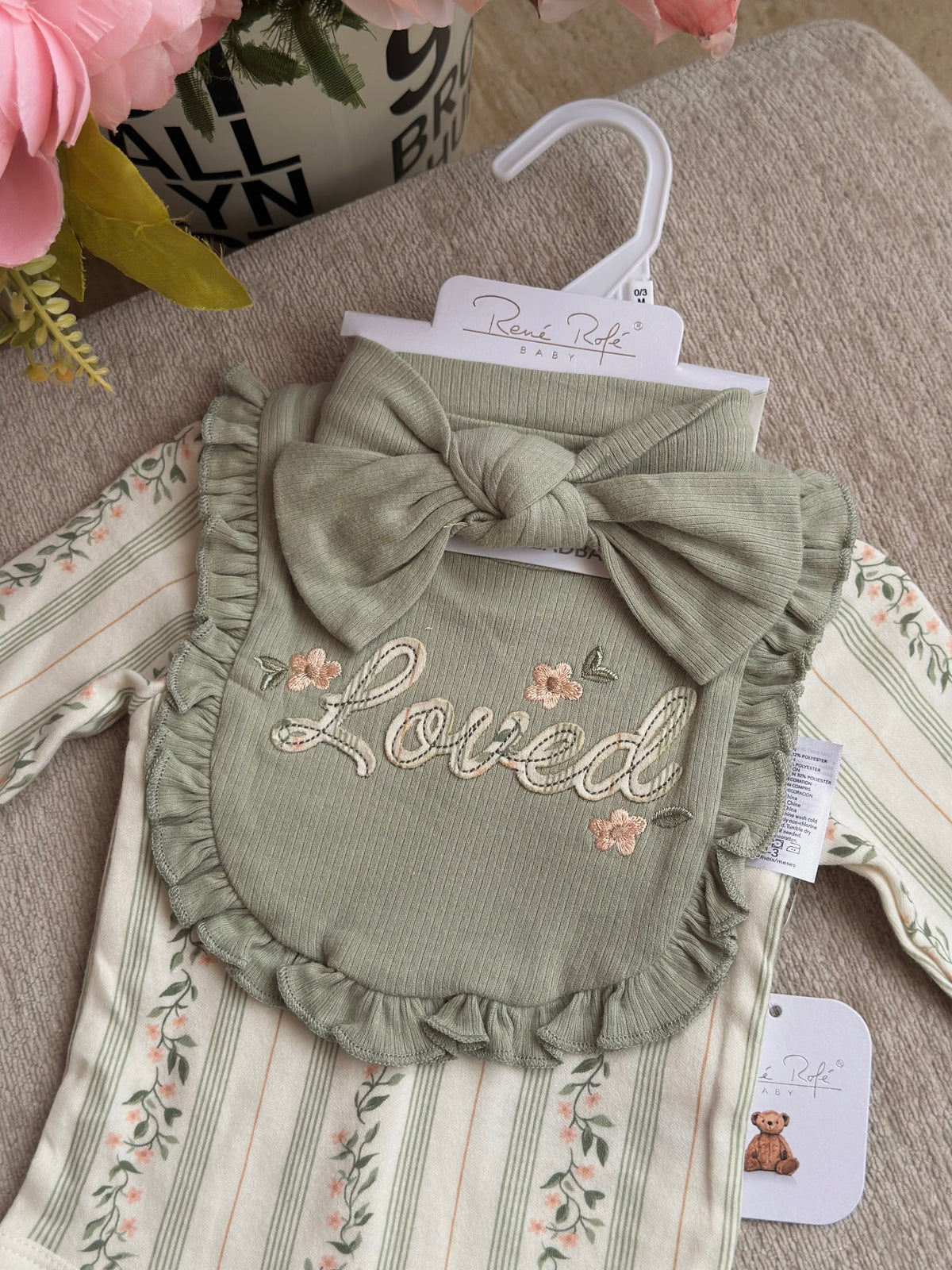 4pc Onesies Set “Loved”