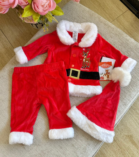 Christmas Santa Outfit Set