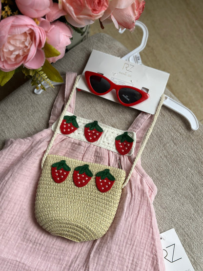 RZ Strawberry Summer Dress Set