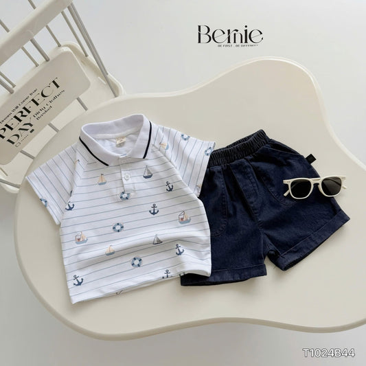Bernie Nautical Top and Short