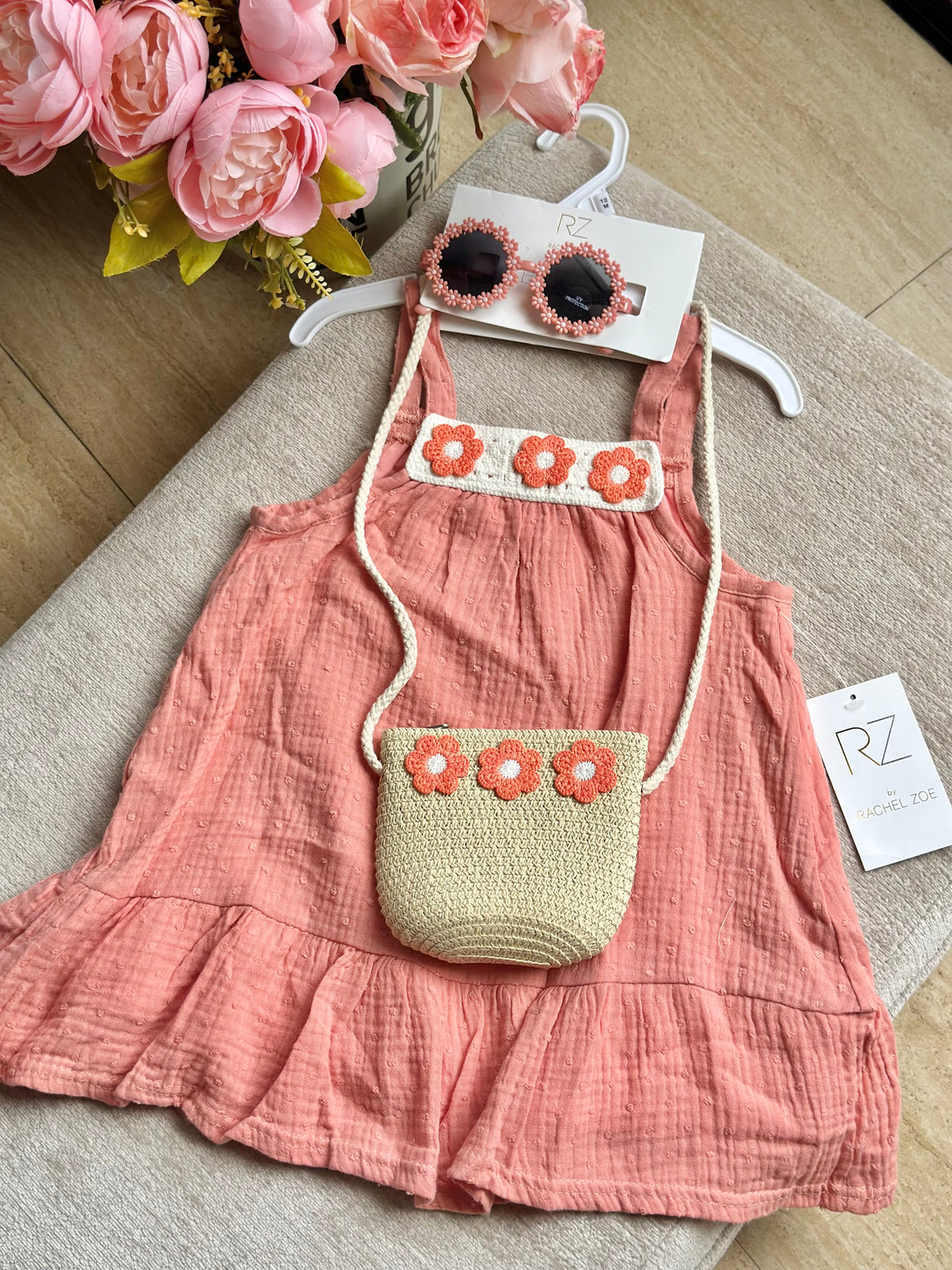 RZ Flower Summer Dress Set