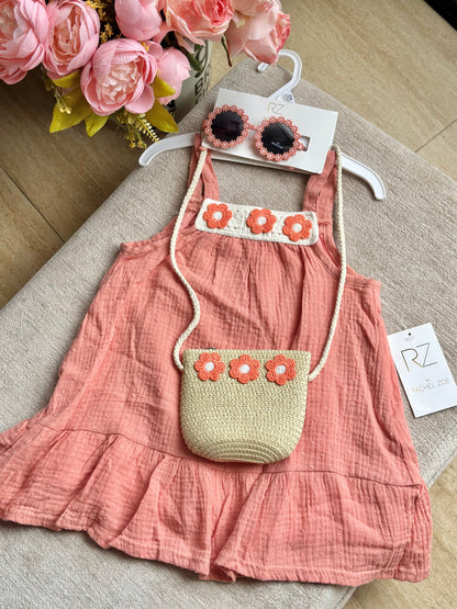 RZ Flower Summer Dress Set