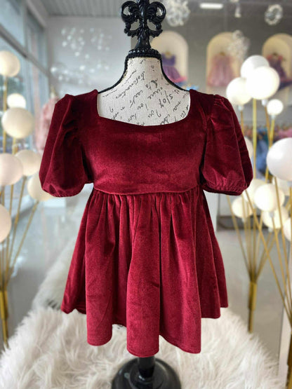 Christmas Velvet Dress