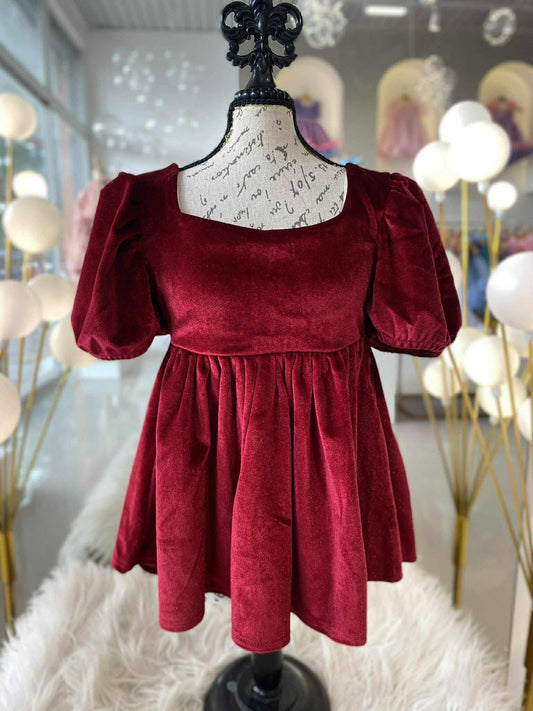 Christmas Velvet Dress