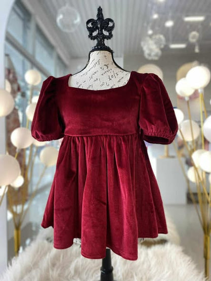 Christmas Velvet Dress
