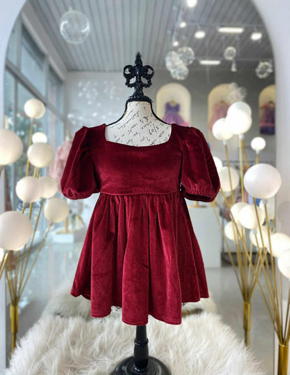 Christmas Velvet Dress