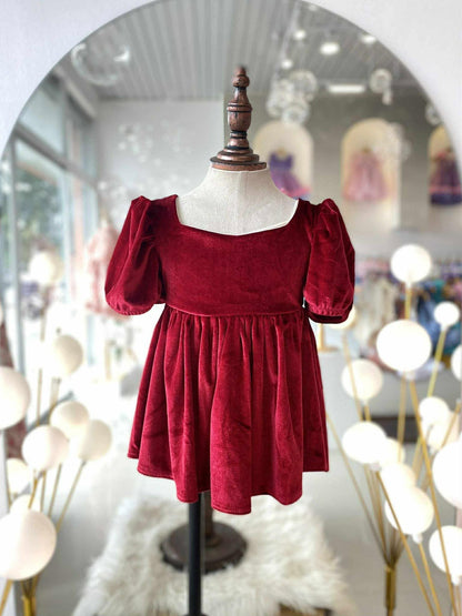 Christmas Velvet Dress