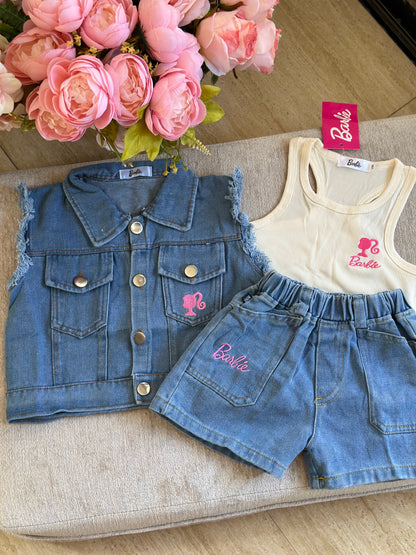 Barbie Denim 3pc Set