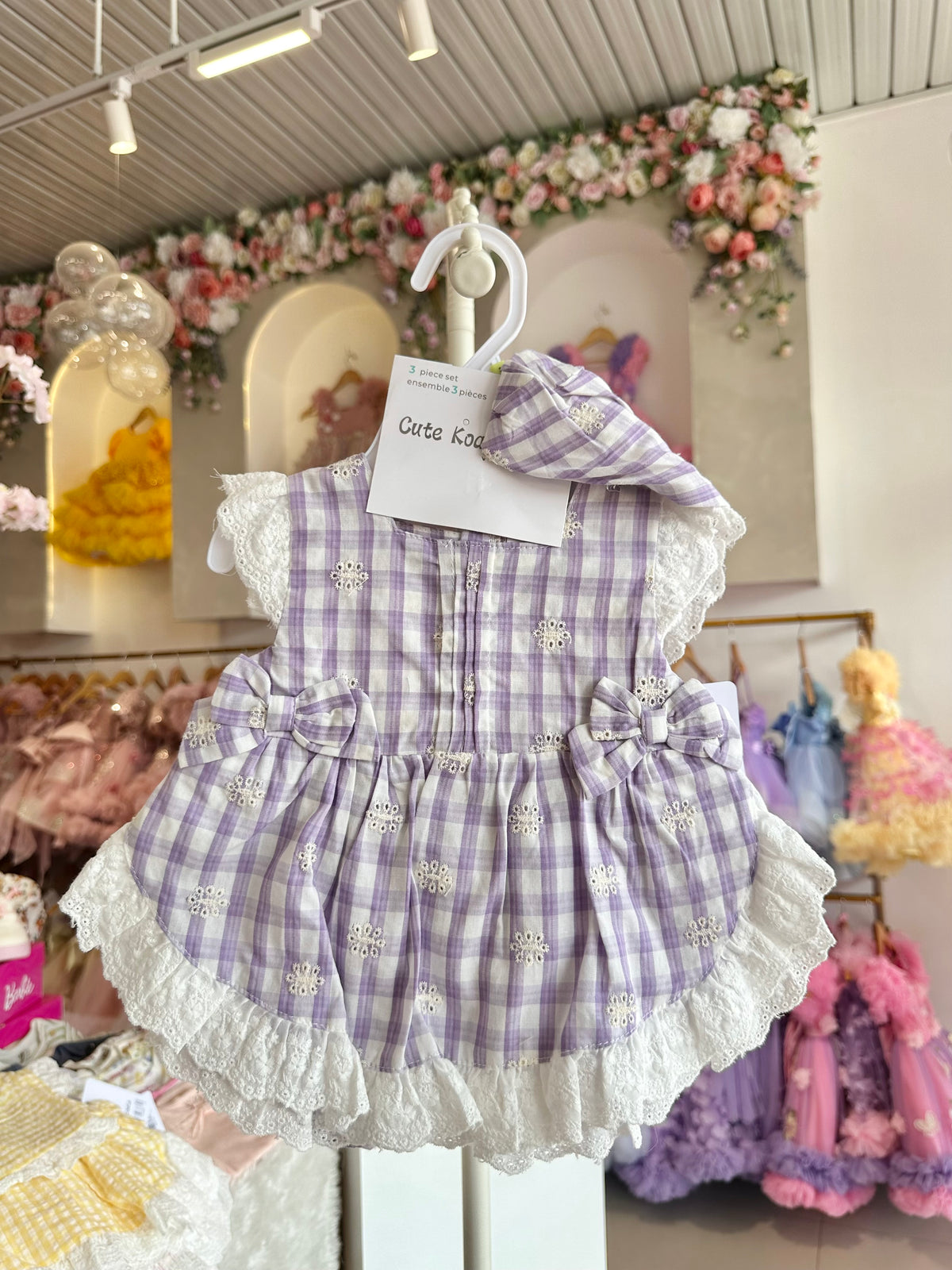 Gingham Summer Set Violet