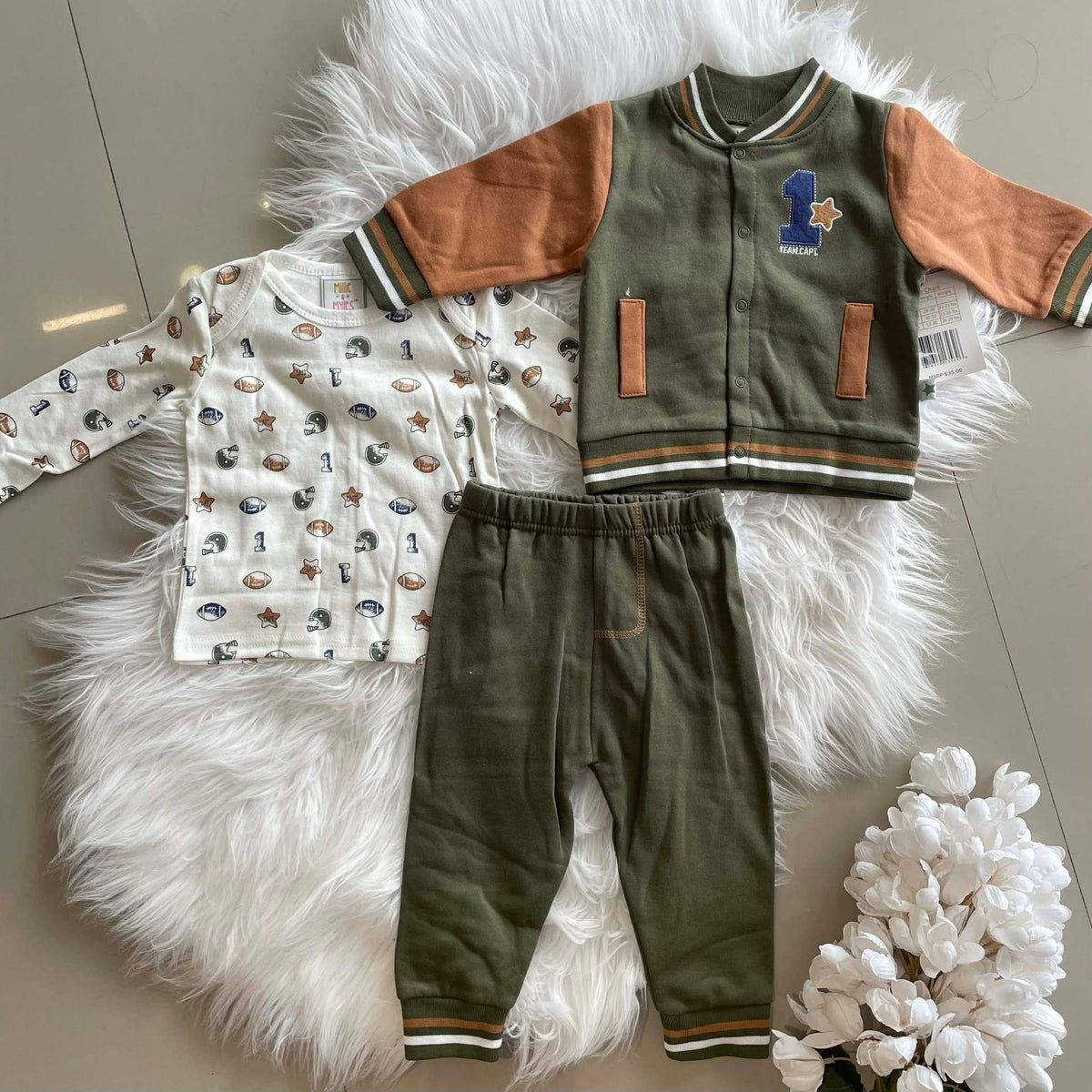 3pc Set with Longsleeve "Team Capt"