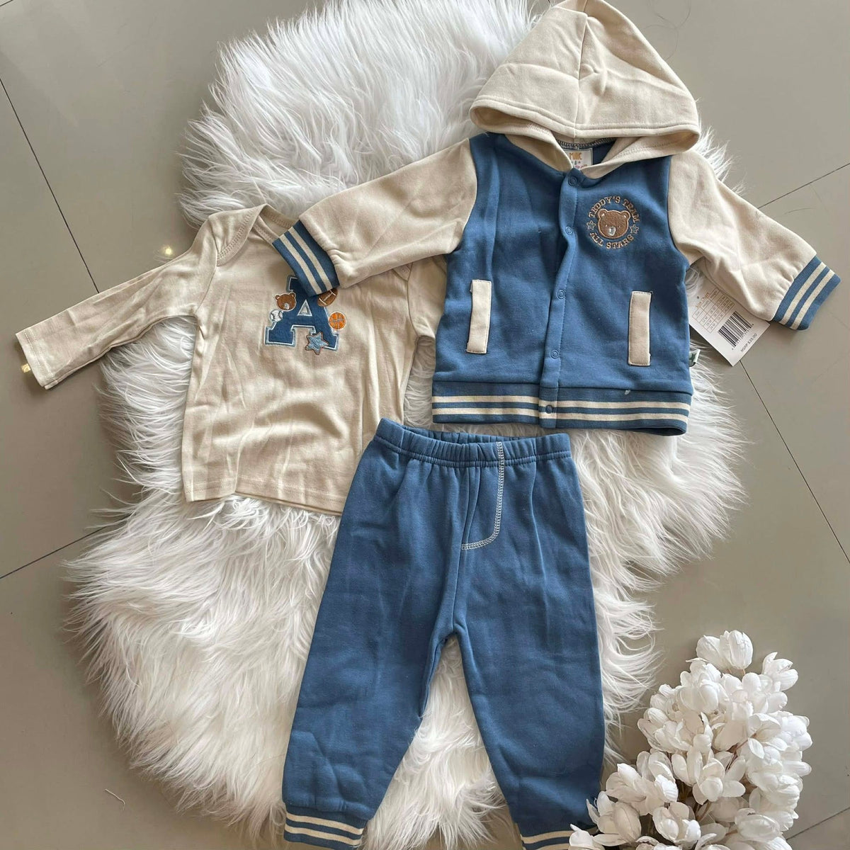 3pc Set with Longsleeve "Daddy's Team"