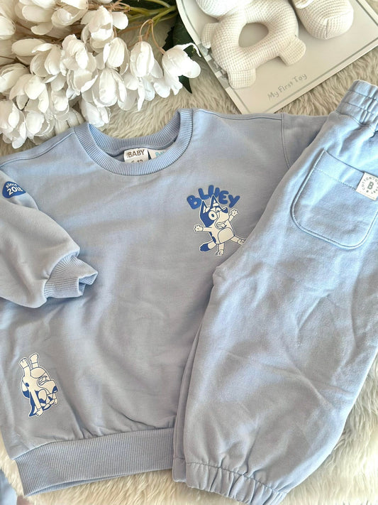 Bluey Cotton on Sweatshirt Set