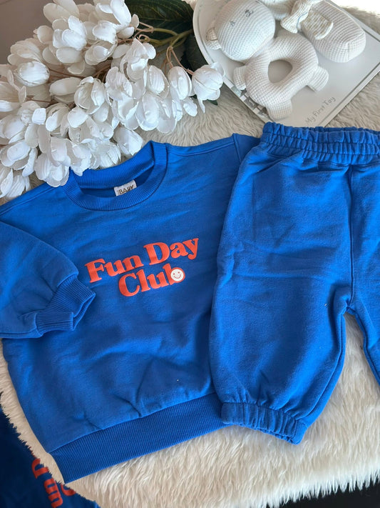 Blue Cotton on Sweatshirt Set