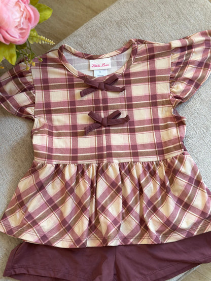 Little Lass 2pc Short Set
