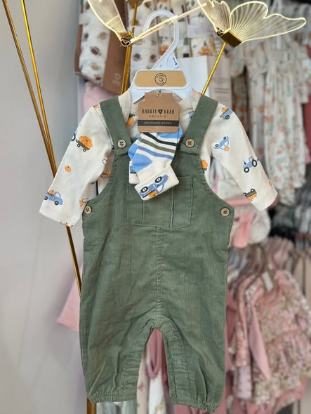 Rabbit Bear with Matching Socks -1