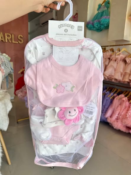 Sunnozy Newborn Set Pink