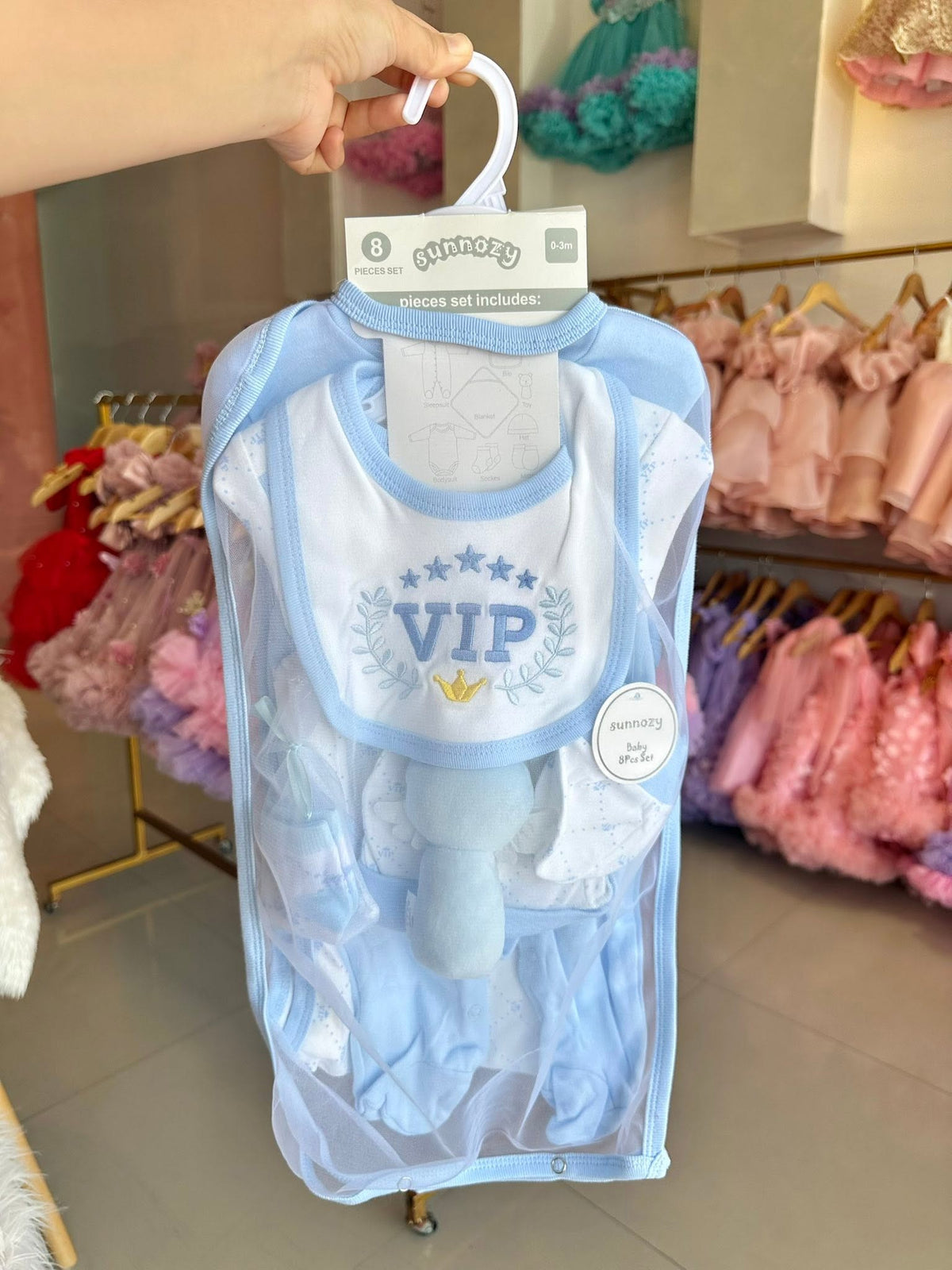 Sunnozy Newborn Set Blue