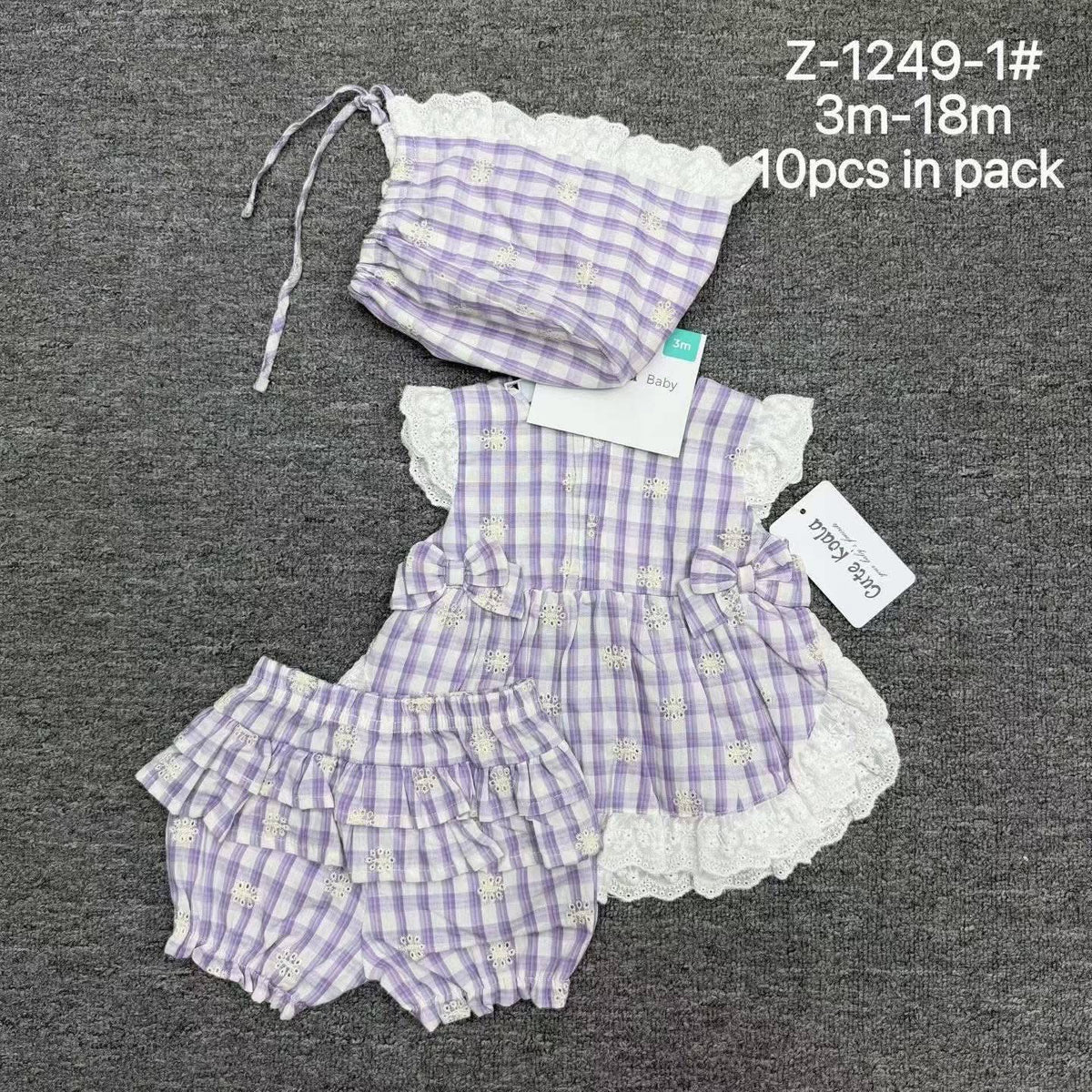 Gingham Summer Set Violet