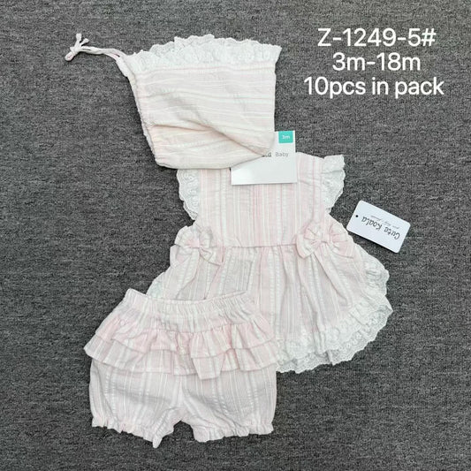 Gingham Summer Set Light Pink
