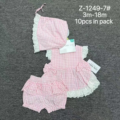 Gingham Summer Set Pink
