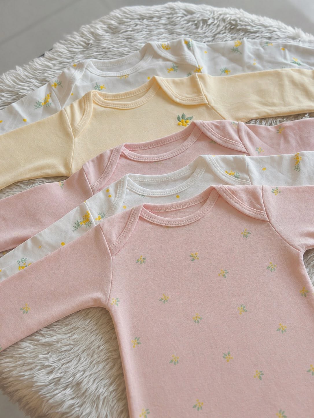 Mamas and Papas 5pc Long Sleeves Onesie