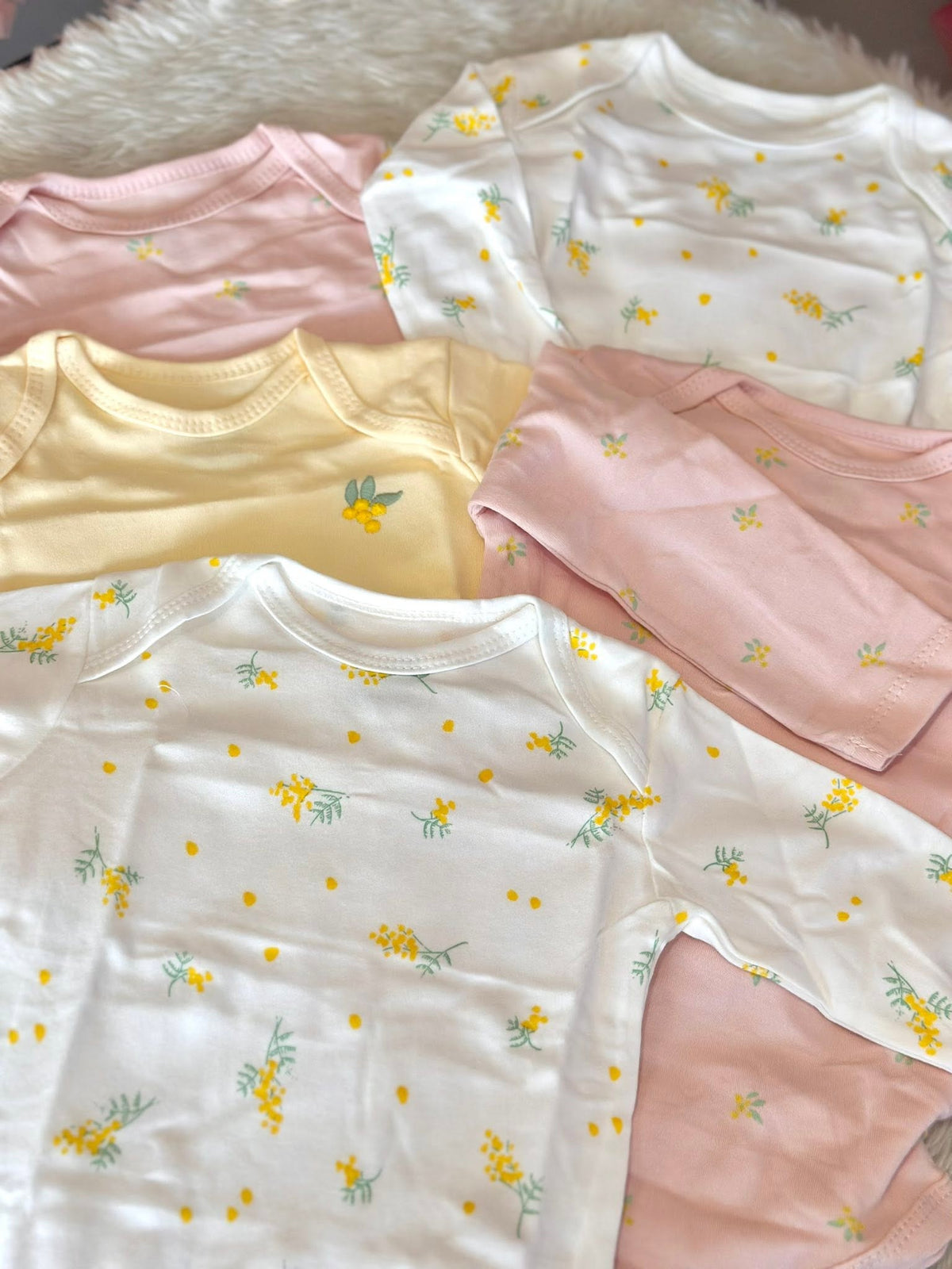 Mamas and Papas 5pc Long Sleeves Onesie