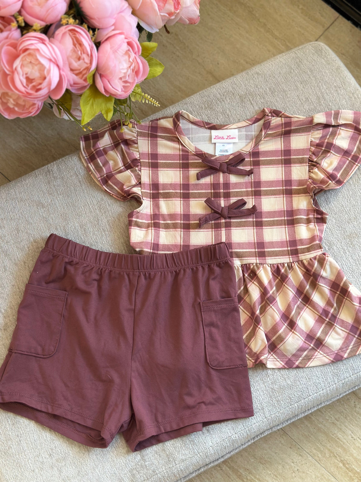 Little Lass 2pc Short Set
