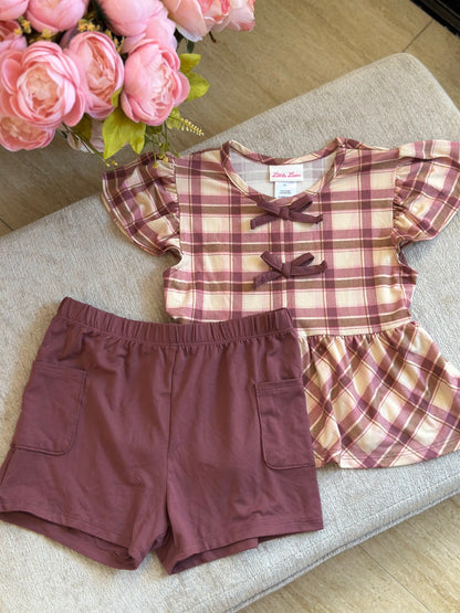 Little Lass 2pc Short Set