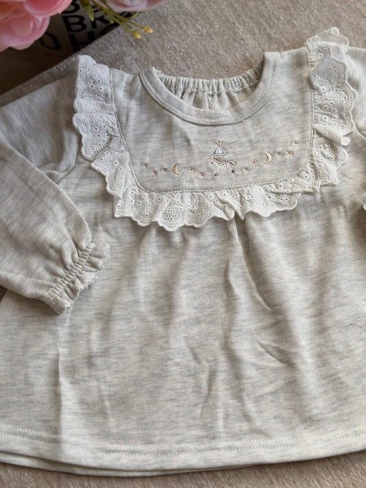 Cottoli Blouse - Gray