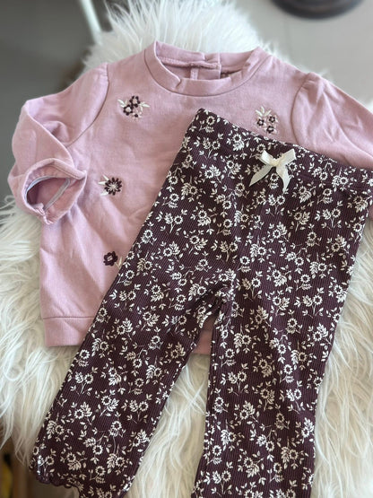 Nicole Miller Terno "Floral"
